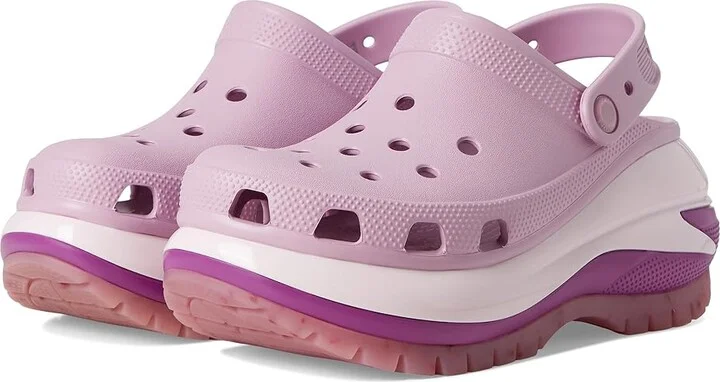Crocs Mega Crush Clog Shoes Hydrangea : Men's 12 - Women's 14 Medium, EVA