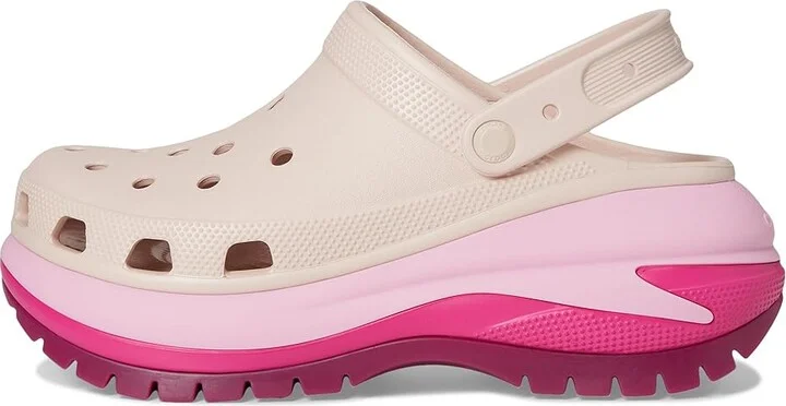Crocs Mega Crush Clog Shoes Quartz/Multi-Matte : Men's 10 - Women's 12 Medium, Rubber/Synthetic - Image 6
