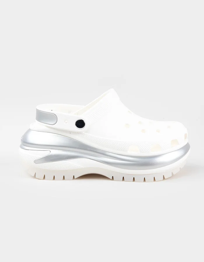 CROCS Mega Crush Metallic Womens Clogs - Image 2