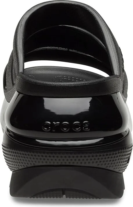 Crocs Mega Crush Triple Strap Sandal Sandals Black : Men's 6 - Women's 8 Medium, Synthetic - Image 4