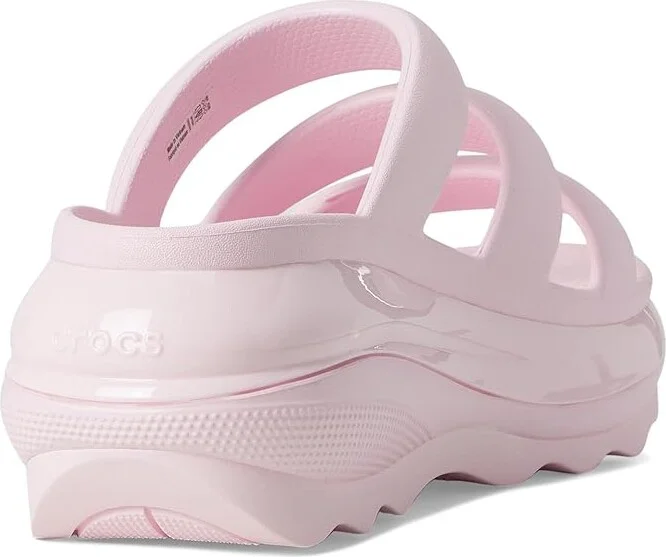 Crocs Mega Crush Triple Strap Sandal Sandals Pink Milk : Men's 8 - Women's 10 Medium, Synthetic - Image 4