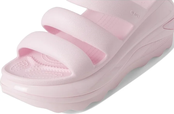 Crocs Mega Crush Triple Strap Sandal Sandals Pink Milk : Men's 8 - Women's 10 Medium, Synthetic - Image 7