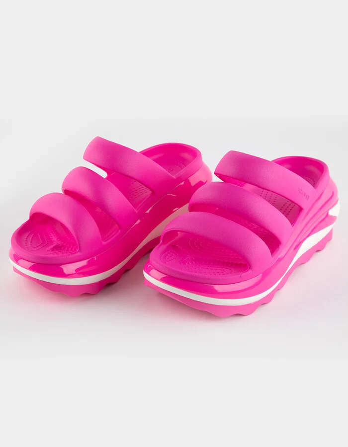 CROCS Mega Crush Triple Strap Womens Platform Sandals