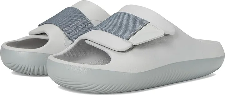 Crocs Mellow Luxe Recovery Slide Shoes Atmosphere : Men's 6 - Women's 8 Medium, Synthetic
