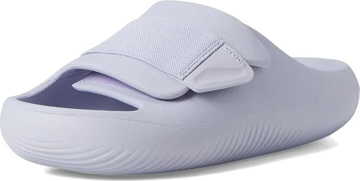 Crocs Mellow Luxe Recovery Slide Shoes Purple Moon : Men's 5 - Women's 7 Medium, Synthetic - Image 5