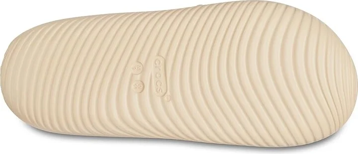 Crocs Mellow Luxe Recovery Slide Shoes Shitake : Men's 6 - Women's 8 Medium, Synthetic - Image 3