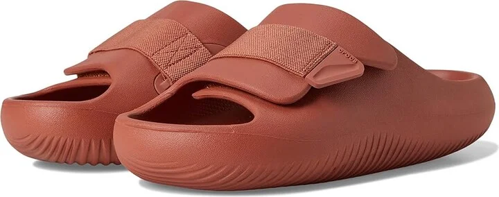 Crocs Mellow Luxe Recovery Slide Shoes Spice : Men's 3 - Women's 5 Medium, Synthetic