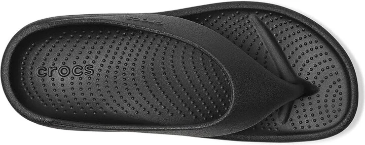 Crocs Mellow Recovery Flip Flop Women's Sandals Black : 6 M, Synthetic - Image 2