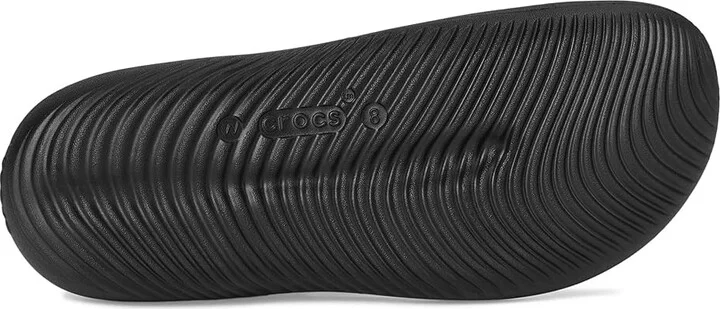 Crocs Mellow Recovery Flip Flop Women's Sandals Black : 6 M, Synthetic - Image 3
