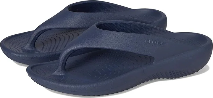Crocs Mellow Recovery Flip Flop Women's Sandals Navy : 10 M, Synthetic