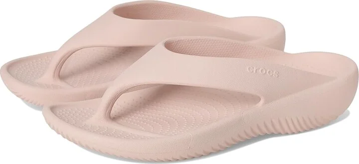 Crocs Mellow Recovery Flip Flop Women's Sandals Quartz : 8 M, Synthetic