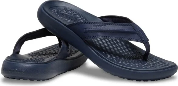 Crocs Men's Yukon Vista II LiteRide Flip Flop Sandals, Black, M7 - Image 4