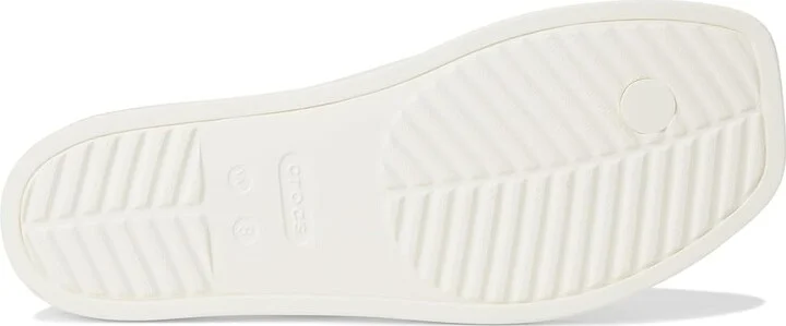 Crocs Miami Flip Flops Women's Sandals Chalk : 5 M, Synthetic - Image 3