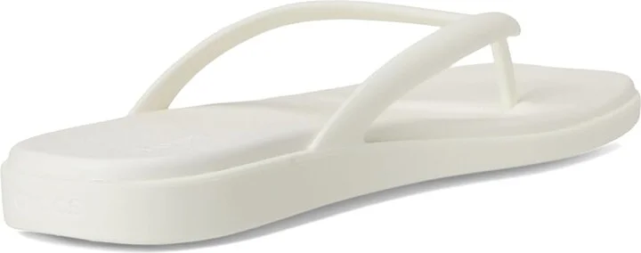 Crocs Miami Flip Flops Women's Sandals Chalk : 5 M, Synthetic - Image 4