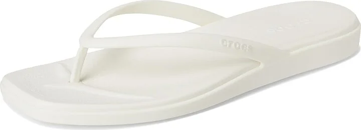 Crocs Miami Flip Flops Women's Sandals Chalk : 5 M, Synthetic - Image 5