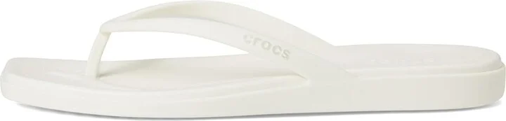 Crocs Miami Flip Flops Women's Sandals Chalk : 5 M, Synthetic - Image 6
