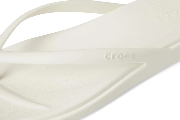 Crocs Miami Flip Flops Women's Sandals Chalk : 5 M, Synthetic - Image 7