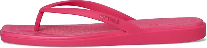 Crocs Miami Flip Flops Women's Sandals Dragon Fruit : 5 M, Synthetic - Image 6