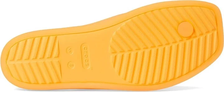 Crocs Miami Flip Flops Women's Sandals Orangesicle : 4 M, Synthetic - Image 3