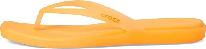 Crocs Miami Flip Flops Women's Sandals Orangesicle : 4 M, Synthetic - Image 6