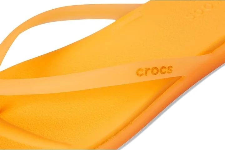 Crocs Miami Flip Flops Women's Sandals Orangesicle : 4 M, Synthetic - Image 7