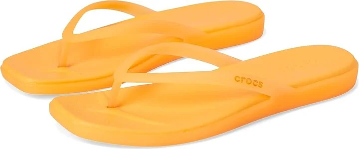 Crocs Miami Flip Flops Women's Sandals Orangesicle : 4 M, Synthetic