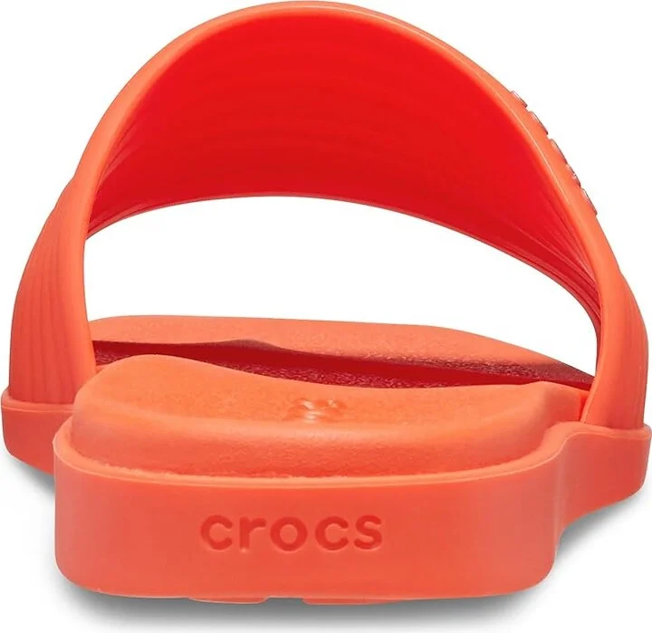 Crocs Miami Slide Women's Sandals Pink Crush : 8 M, Synthetic - Image 9