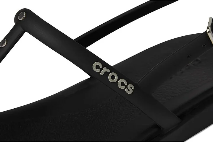 Crocs Miami Thong Sandal Women's Sandals Black Studs : 6 M, Synthetic - Image 7