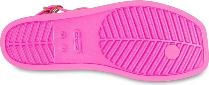 Crocs Miami Thong Sandal Women's Sandals Dew : 9 M, Synthetic - Image 9