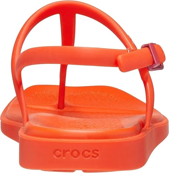 Crocs Miami Thong Sandal Women's Sandals Lava : 6 M, Synthetic - Image 4
