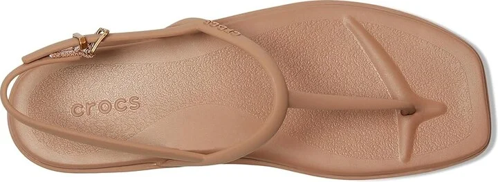 Crocs Miami Thong Sandal Women's Sandals Milk Chocolate : 6 M, Synthetic - Image 2