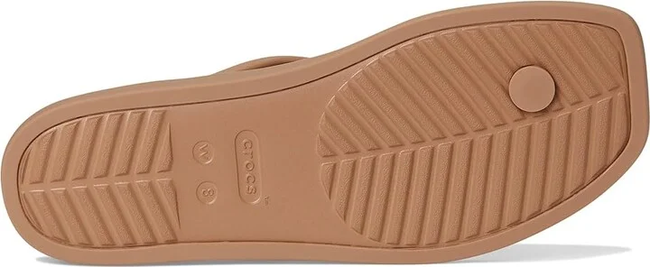 Crocs Miami Thong Sandal Women's Sandals Milk Chocolate : 6 M, Synthetic - Image 3