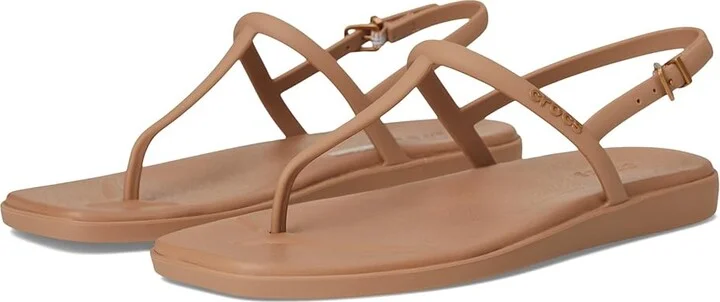 Crocs Miami Thong Sandal Women's Sandals Milk Chocolate : 6 M, Synthetic
