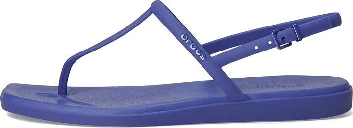 Crocs Miami Thong Sandal Women's Sandals Sapphire : 4 M, Synthetic - Image 6