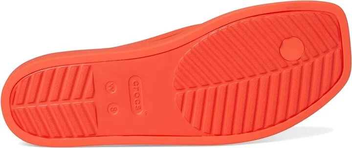 Crocs Miami Thong Sandal Women's Wedge Shoes Starfish : 6 M, Synthetic - Image 3