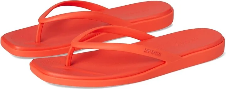 Crocs Miami Thong Sandal Women's Wedge Shoes Starfish : 6 M, Synthetic