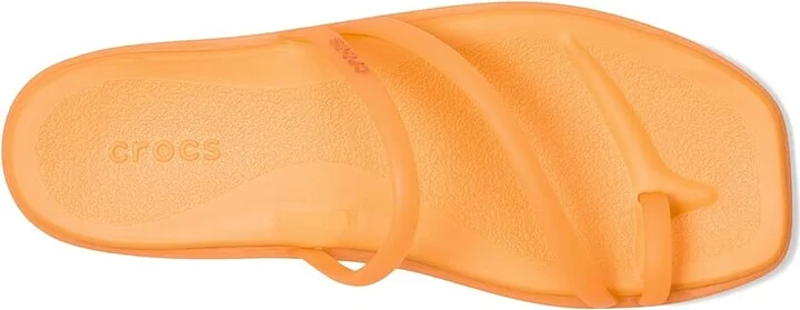 Crocs Miami Toe Loop Sandal Women's Sandals Orangesicle : 8 M - Image 2
