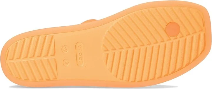 Crocs Miami Toe Loop Sandal Women's Sandals Orangesicle : 8 M - Image 3