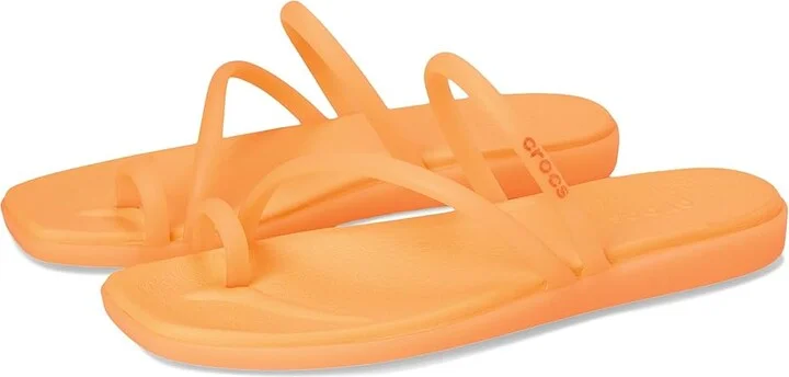 Crocs Miami Toe Loop Sandal Women's Sandals Orangesicle : 8 M