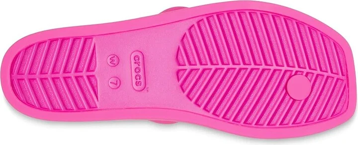 Crocs Miami Toe Loop Sandal Women's Sandals Pink Crush : 6 M - Image 3