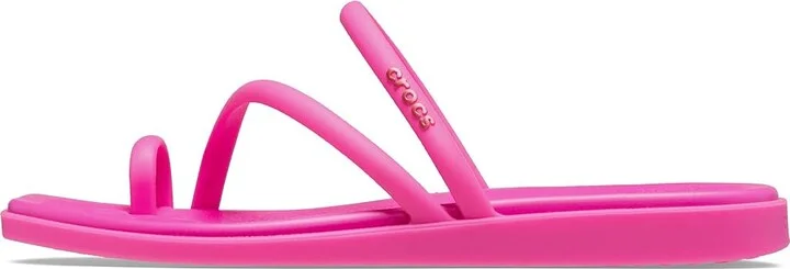 Crocs Miami Toe Loop Sandal Women's Sandals Pink Crush : 6 M - Image 5
