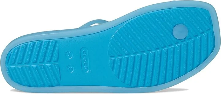 Crocs Miami Toe Loop Sandal Women's Sandals Tinted Glass : 7 M - Image 3