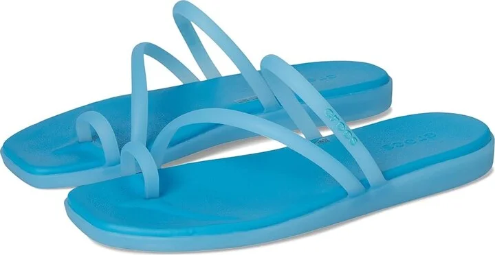 Crocs Miami Toe Loop Sandal Women's Sandals Tinted Glass : 7 M