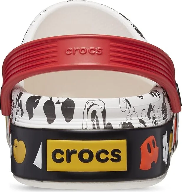 Crocs Mickey Court Clog Shoes White : Men's 2 - Women's 4 Medium, EVA/Rubber - Image 4