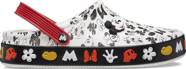Crocs Mickey Court Clog Shoes White : Men's 2 - Women's 4 Medium, EVA/Rubber - Image 7