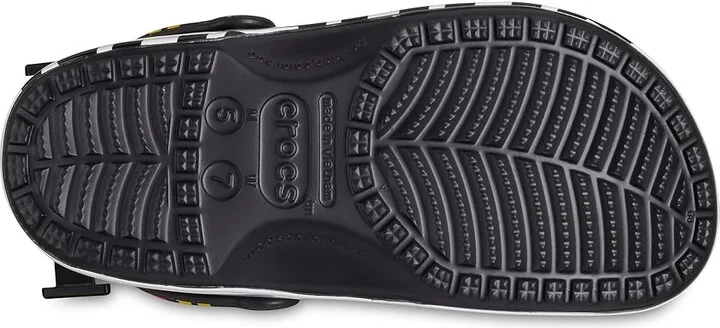 Crocs Nascar Classic Clogs Slippers Black : Men's 4 - Women's 6 Medium, Synthetic - Image 3