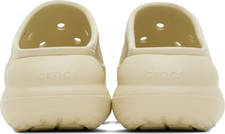 Crocs Off-White Crush Slides - Image 2
