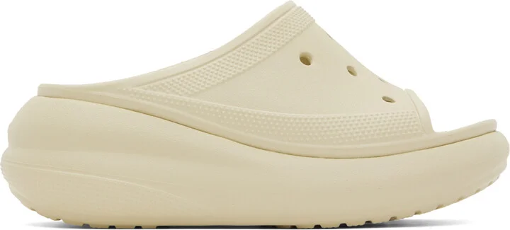 Crocs Off-White Crush Slides