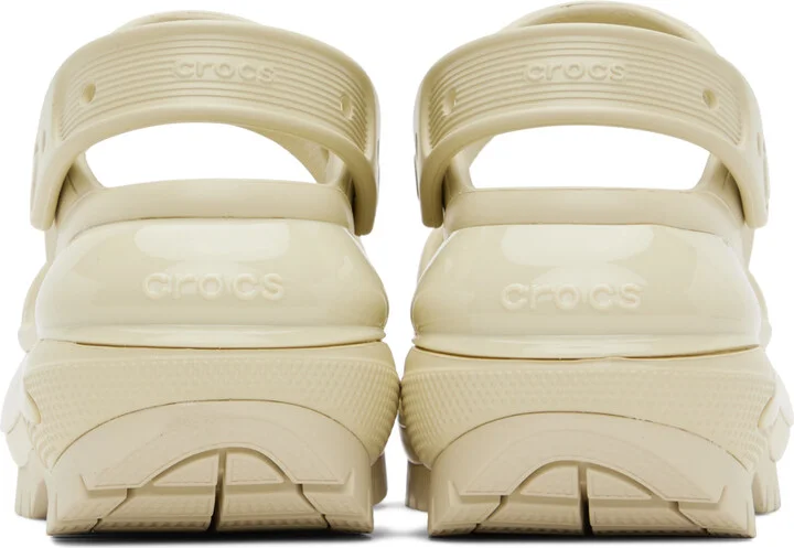 Crocs Off-White Mega Crush Sandals - Image 2