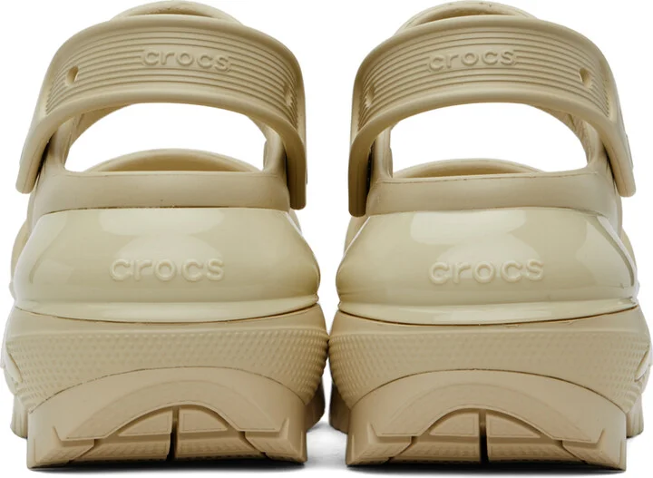 Crocs Off-White Mega Crush Sandals - Image 2